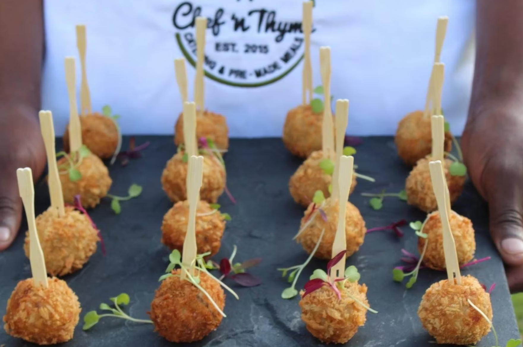 Chef n Thyme gourmet wedding catering specialists in KZN Midlands